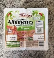 Mängden socker i Lardons Allumettes
