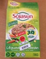 Mängden socker i Steak soja légume du jardin