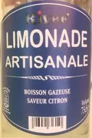 Mängden socker i Limonade Artisanal citron gazeuse