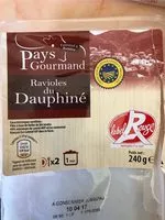 Mängden socker i Ravioles du dauphiné