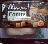 Mängden socker i Comté 12 mois d'affinage minimum