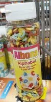 Mängden socker i Alphabet décor en sucre
