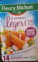 Mängden socker i Surimi léger 0%