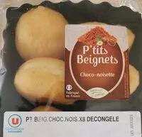 Mängden socker i P'tits Beignets Choco-noisette