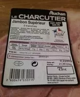 Mängden socker i Jambon