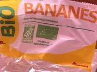 Mängden socker i Bananes bio
