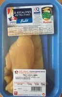 Mängden socker i Escalope poulet extra fines