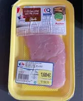 Mängden socker i Escalope de dinde