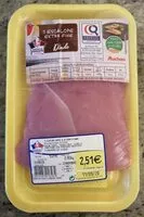 Mängden socker i Escalope de Dinde