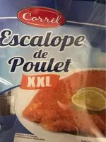Mängden socker i Escalope de poulet xxl