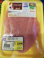 Mängden socker i Escalopes extra fines de dinde