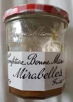 Mängden socker i Confiture Mirabelles
