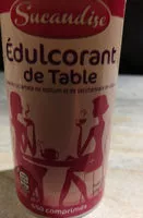Mängden socker i Édulcorant de table