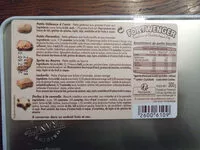 Mängden socker i Assortiment de petits biscuits