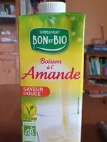 Mängden socker i Boisson à l'amande