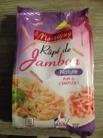 Mängden socker i Râpé de Jambon Fumé