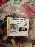 Mängden socker i Mélange sportif