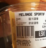 Mängden socker i Melange sportif