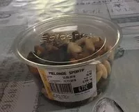 Mängden socker i Mélange sportif