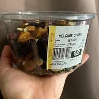 Mängden socker i Mélange sportif