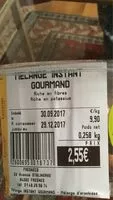 Mängden socker i Mélange instant gourmand