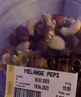 Mängden socker i Mélange peps