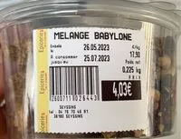 Mängden socker i MELANGE BABYLONE
