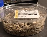 Mängden socker i Graines de tournesol decortiquees crues