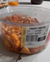 Mängden socker i Crousti bretzel