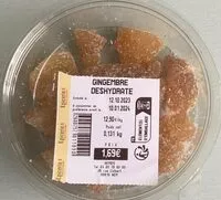 Mängden socker i Gingembre déshydraté