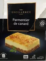 Mängden socker i Parmentier de canard