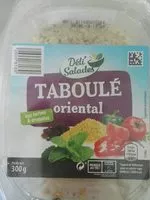 Mängden socker i Taboulé oriental