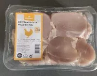 Mängden socker i Contramuslos de pollo sin piel