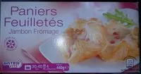 Mängden socker i Paniers Feuilletés - Jambon Fromage