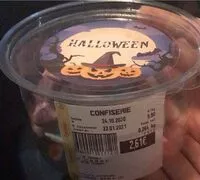 Mängden socker i Confiserie d’halloween