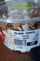 Mängden socker i melange tropical