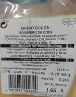 Mängden socker i Queso gouda