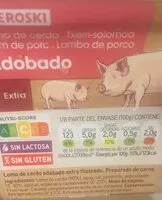 Mängden socker i Lomo de cerdo adobado