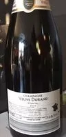 Mängden socker i Champagne Veuve Durand
