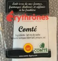 Mängden socker i Comté 12 mois