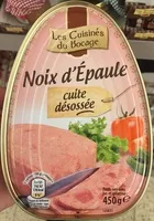 Mängden socker i Noix d'Épaule cuite désossée