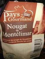 Mängden socker i Nougat de montélimar