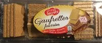 Mängden socker i Gauffrette fourrées