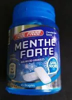 Mängden socker i Saveur menthe forte