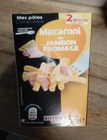 Mängden socker i Macaroni au Jambon fromage