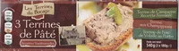 Mängden socker i 3 Terrines de Pâté - Recettes Traditionnelles