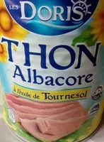 Mängden socker i Thon Albacore à l'huile de Tournesol
