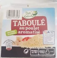 Mängden socker i Taboulé au poulet