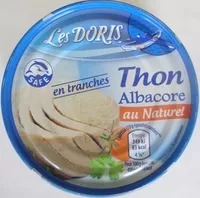 Mängden socker i Thon albacore au naturel