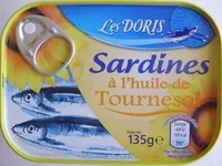 Mängden socker i Sardines à l'huile de Tournesol (Lot de 2 boîtes)